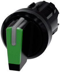Siemens 3SU10022BL400AA0 3SU1002-2BL40-0AA0 Przełącznik pierścień przedni z tworzywa sztucznego, podświetlenie blokada c