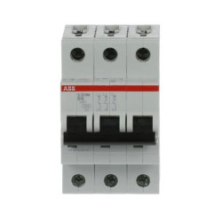 Wyłącznik nadprądowy 3P char. B 6A 10kA AC S203M-B6 2CDS273001R0065