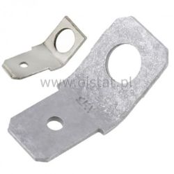 Konektor WT ( wsuwka) metal 6,3 - oczko fi 4mm