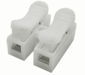 Szybkozłączka elektryczna 2 PIN samozaciskowa 10A (10szt)