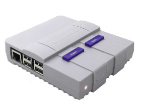 Raspberry Pi 3 "SNES" Case with Cooling Fan