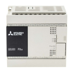 Sterownik programowalny PLC Mitsubishi Electric FX3S 16 14 RS422, USB DC Przekaźnik, tranzystor 4000 kroków Ethernet,
