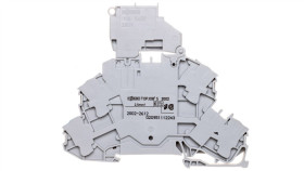 Złączka Dwupiętrowa Bezpiecznikowa Z Uchylną Podstawką Bezpiecznika 2002-2612...