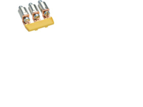 Mostek równoległy 3-polowy do zacisków 16mm2 KWJ10B3 HAGER