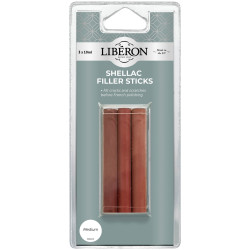 Liberon 126841 Shellac Filler Sticks Medium (3 Pack)