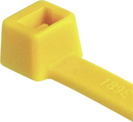 Opaska kablowa HellermannTyton T50R-PA66-YE 111-04805, 200 mm, poliamid, 100 szt.