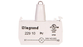 Korpus Do Główek Podświetlanych Biały 24V Zaciski Śrubowe 022910