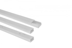 Kanał kablowy 40x25 biały K.4025 /2m/ /opak.50m./