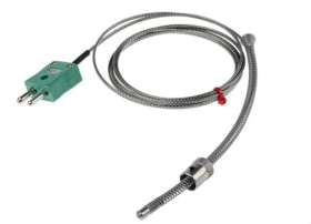 Termopara typ K do +350C 2m kabel 2m IEC