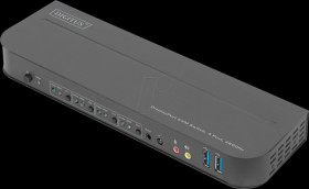 DS-12890 KVM switch, 4-port, DisplayPort, HDMI