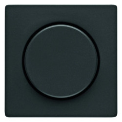 Płytka czołowa z pokrętłem reg. do ściemniacza obrotowego Q.1/Q.3 antracyt 11376086