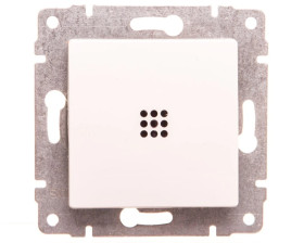 VENA Łącznik pojedynczy z podświetleniem biały 520411