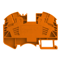 Złączka szynowa przelotowa zaciskowa pomarańczowa 16mm2 1P DS16-01P-15-00A(H)