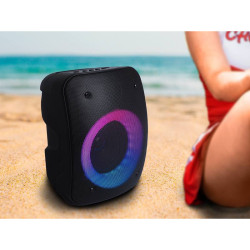 Głośnik Bluetooth LTC RGB 4" 8W USB/MicroSD/AUX/FM