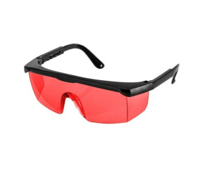 Okulary wzmacniające widoczność lasera czerwone 75-120