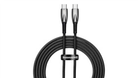 Baseus Glimmer Series Kabel Do Szybkiego Ładowania Usb-C 480Mb/S Pd 100W 2M...
