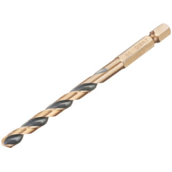 DEWALT DT20608-QZ BLACK&amp;GOLD Hex HSS-G Drill Bit 6.0mm