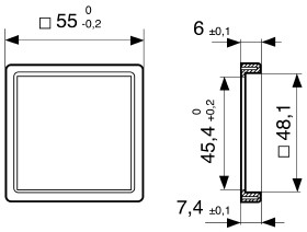 Adapter 26546845 do Elektromechaniczny licznik godzin Crouzet