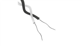 Przewód Termoparowy J, -75 › +260 C., Dł. 50M, Izolacja: Teflon Pfa,...