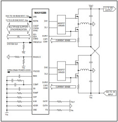High-Voltage Multiphase Boost Controller with IC Digital Interface