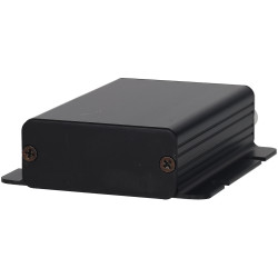 Hammond 1455CF801BK Extruded Enclosure Side Mounting 80X54X23 Black Anodise