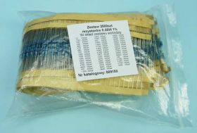 ZESTAW REZYSTORÓW 0,25W 1% 2500szt