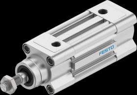 3659374 Standard cylinder, DSBC, dia. 32 mm, M10x1.25, G1/8, D3, PPSA