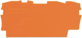 End/Intermediate plate for terminal block, 2002-1392