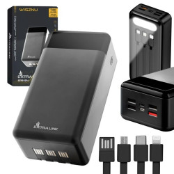 Powerbank Power bank, Fast Charging, USB-C Extralink EPB-124 30000mAh Czarny