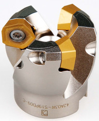 Frez czołowy, średnica: 63mm, otwór: 22mm, 19°, wkładki: 5