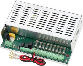 Zasilacz wielowyjściowy buforowy do zabudowy Grade 2 PSDCG2-12V8X1A 13,8V/8A/8x1A