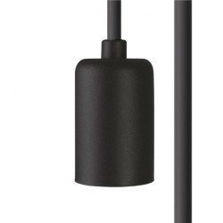 Przewód z oprawką czarny 250cm CAMELEON CABLE E27 2,5 M BLACK 8667 Nowodvorski