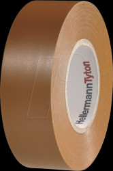 710-00158 General purpose PVC insulation tape 19mm x 20m brown