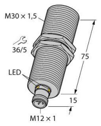 Przycisk refleksyjny, ultradźwękowy Turck 1610036 1 szt.