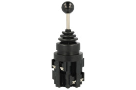 Przełącznik; joystick; YM-22/4T; 2xON-OFF-2xON; 5 pozycji; bistabilny; na panel; śrubowe; 10A; 250V AC; 4 tory; 30mm; 60mm; YUMO