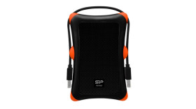 Dysk twardy przenośny SP010TBPHDA30S3K, 1 TB, USB 3.2, zewnętrzny, Silicon Power