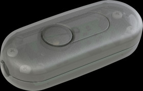 8119-000.61 LED inline touch dimmer, 81 x 32 x 23 mm, transparent