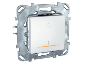 UNICA Wyłącznik 2-biegunowy z sygnalizacją załączenia biel polarna MGU50.262.18SZ SCHNEIDER ELECTRIC