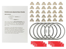 Chibitronics Circuit Stickers Classroom Pack (White LEDs)
