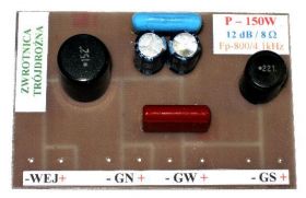 Zwrotnica głośnikowa Z-8om/150W/3dr