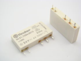 Przekaźnik 34.51.7.024.0010 FINDER 24VDC;6A;1P;st.AgNi;RTII;170mW;