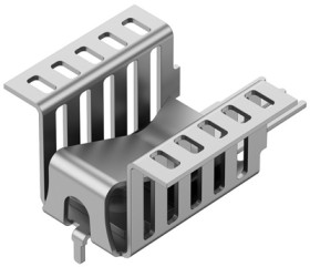 Clip-on heatsink, (L x W x H) 21 x 13 x 13 mm, 22.2 K/W, solderable surface, 10151077