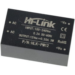Zasilacz Hi-Link HLK-PM12 100V-240V AC / 12V DC - 0.25A