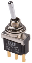 Przełącznik Wł.-(wł.) średnica wycięcia 6.2mm SPDT TE Connectivity Montaż panelowy długość przełącznika 16.5mm