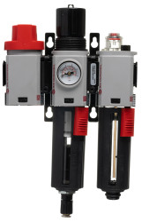 Smarownica z reduktorem i filtrem, Automatyczny, G 3/8, 40μm, Excelon Plus, Norgren