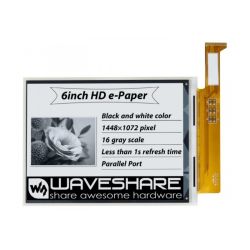 Wyświetlacz e-Paper E-Ink HD 6&quot; 1448x1072 - Waveshare 17490
