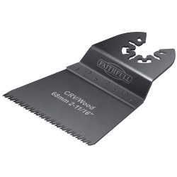 Faithfull M0010028 X 5 Multi-Function Tool CrV Flush Fast Cut Wood 68mm Pk 5