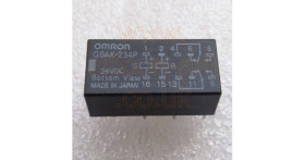 24 Volt DPDT PCB latching relay (G6AK-234P) - Omron