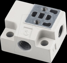 V100-74-1 Single connection plate for M5 solenoid valves