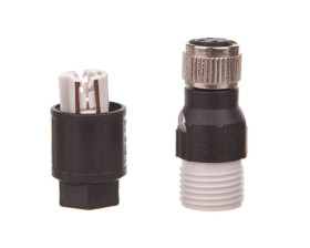 Złącza czujników urządzeń wykonawczych 3P prosty M8 SACC-M 8FS-3QO-0,25-M 1441040